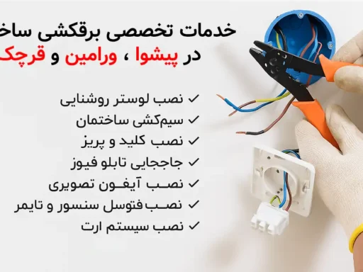 برقکشی در ورامین